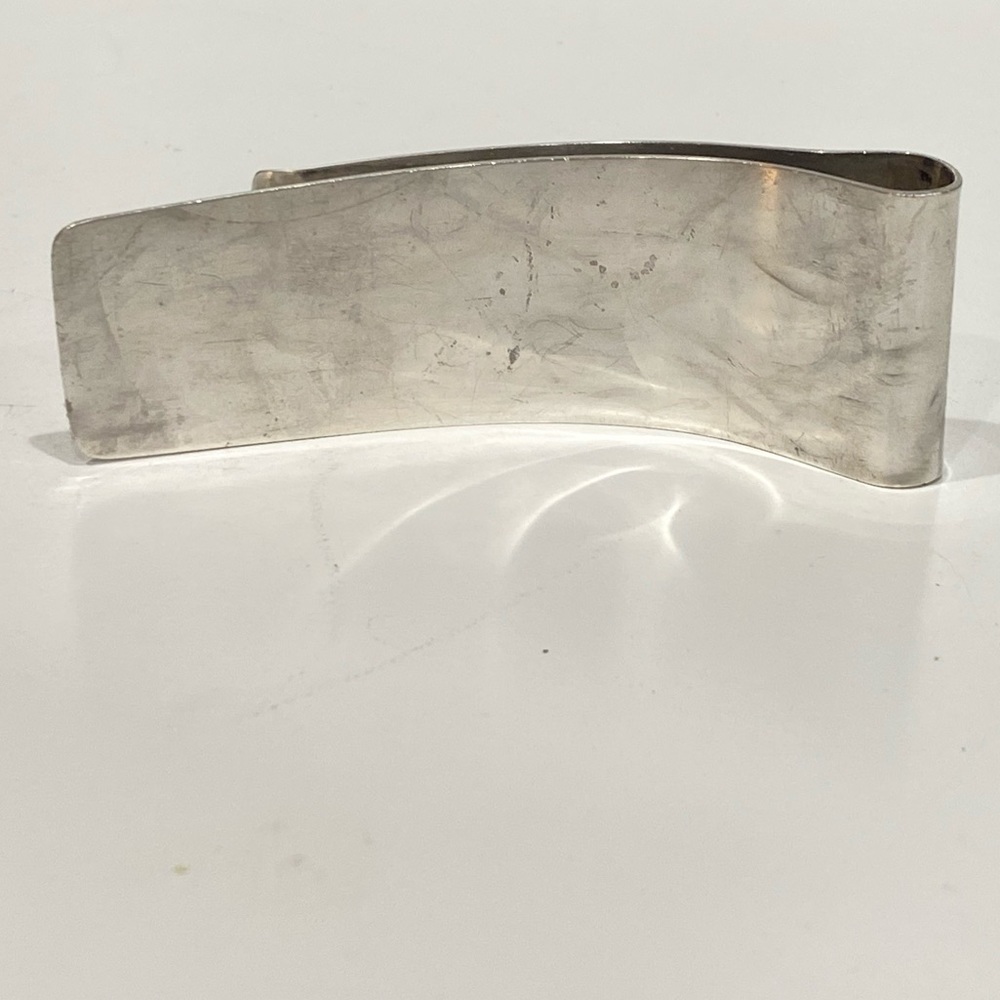 Vintage Tiffany & Co. Makers Big Money Clip “RE” - Picture 6 of 10